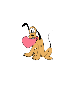 Goofy Valentine Printed Topper