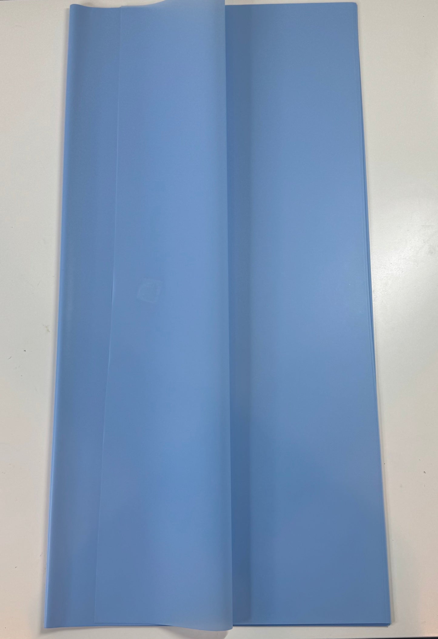 Blue Frosted Wrapping Paper