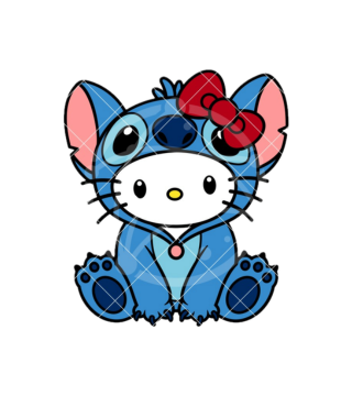 Hello Kitty Stitch Topper