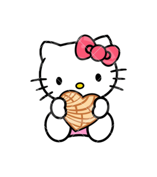 Hello Kitty Concha Topper