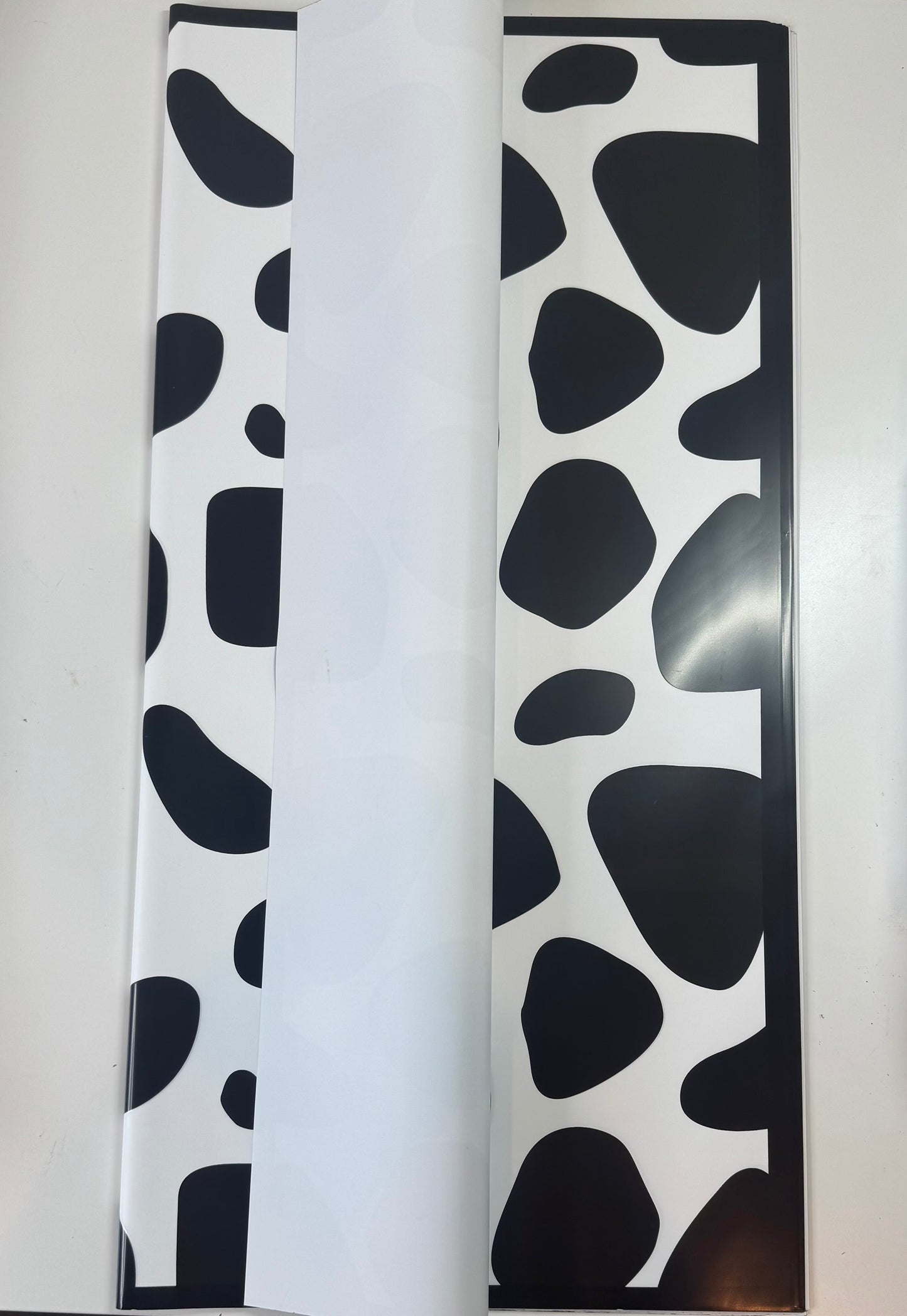 White Cow Solid Wrapping Paper