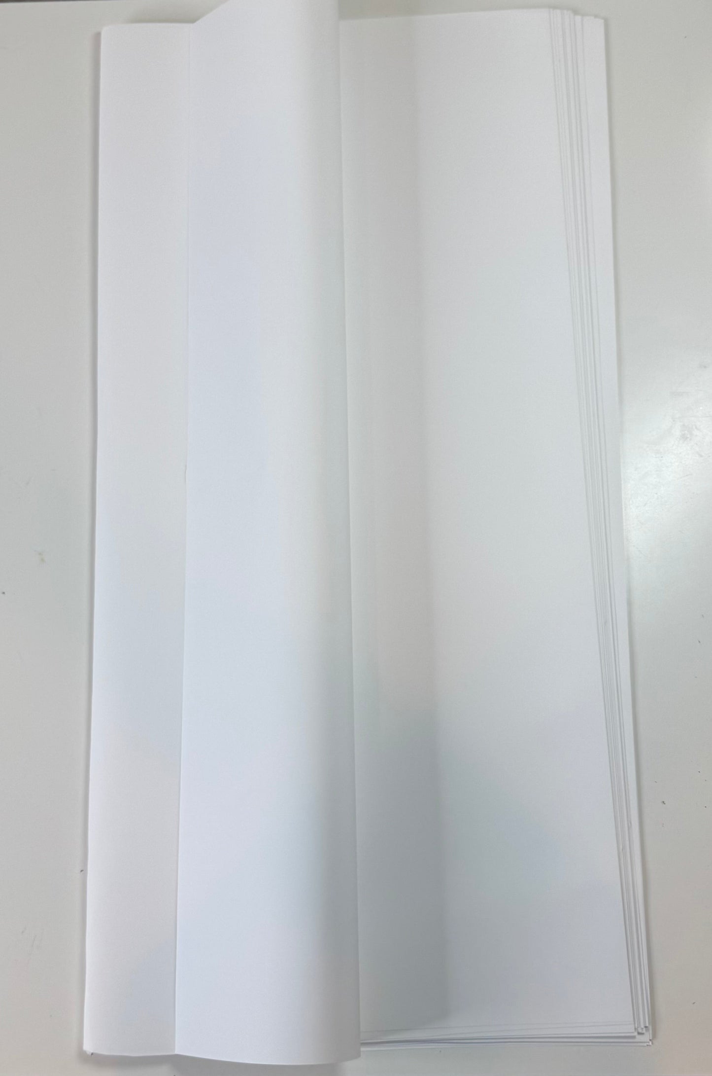 White Solid Wrapping Paper