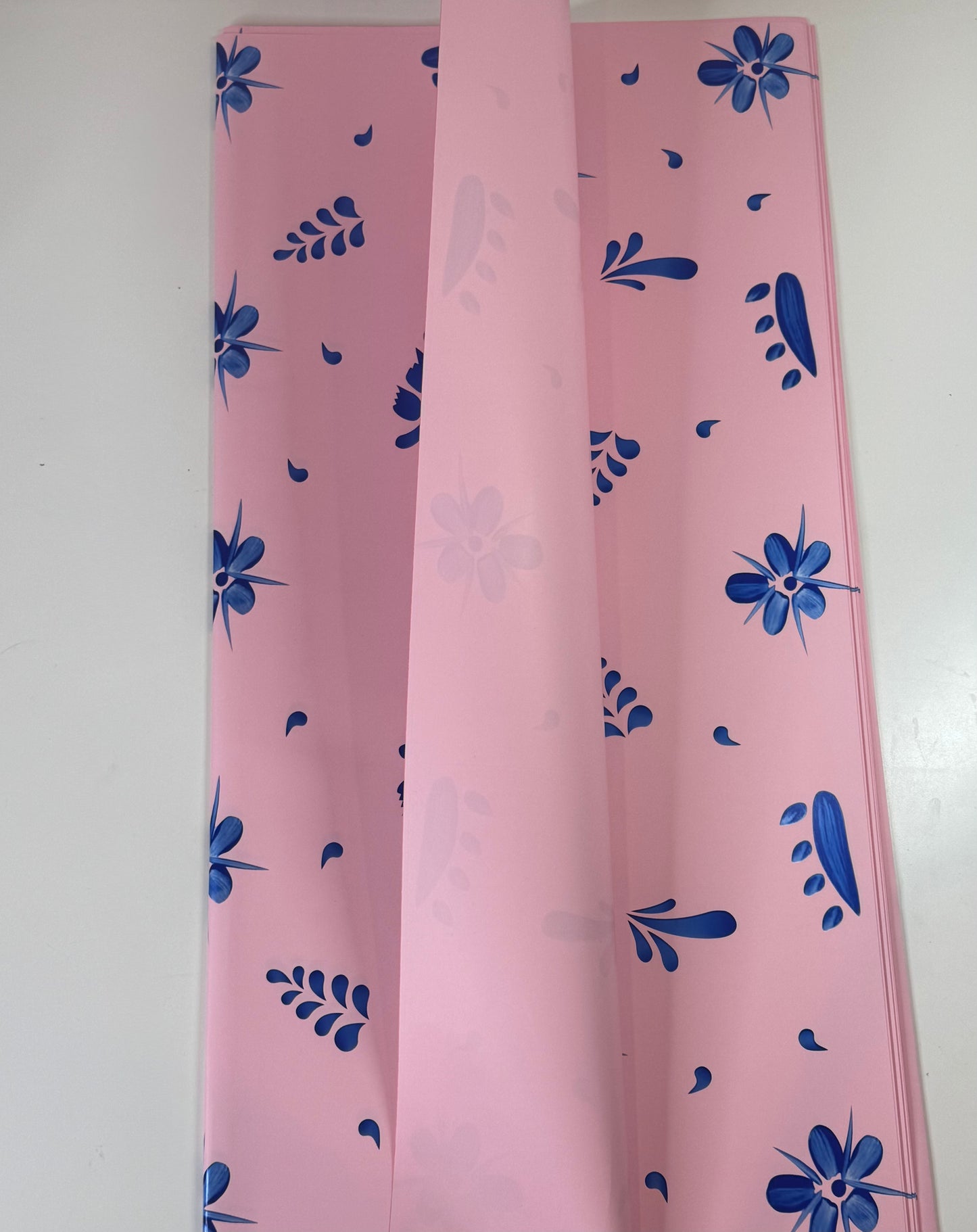 Pink Clase Azul Solid Wrapping Paper