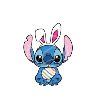 Stitch Easter Egg Topper
