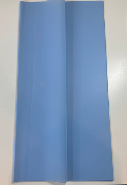 Blue Frosted Wrapping Paper