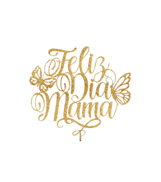 Gold Mother's Day Topper