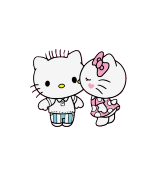 Hello Kitty And Daniel Topper