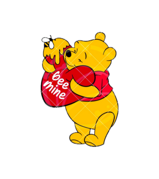 Bee Mine Winnie The Pooh Topper