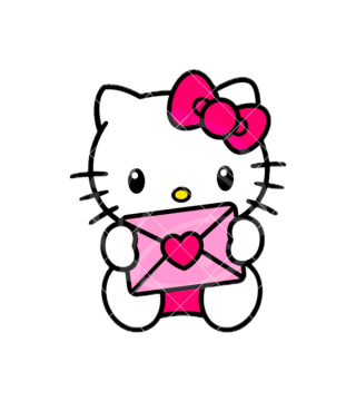 Hello Kitty Envelope Topper