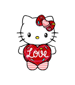 Hello Kitty Valentine Topper