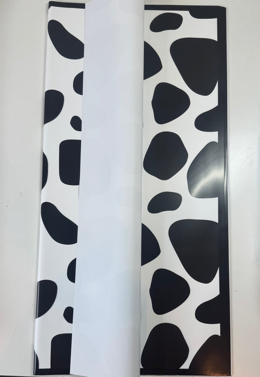 White Cow Solid Wrapping Paper