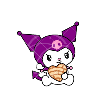 Kuromi Concha Topper