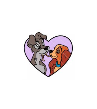 Lady And The Tramp Printed Topper