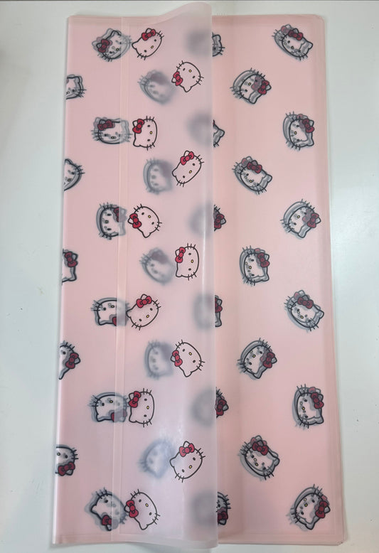 Pink Frosted Hello Kitty Wrapping Paper