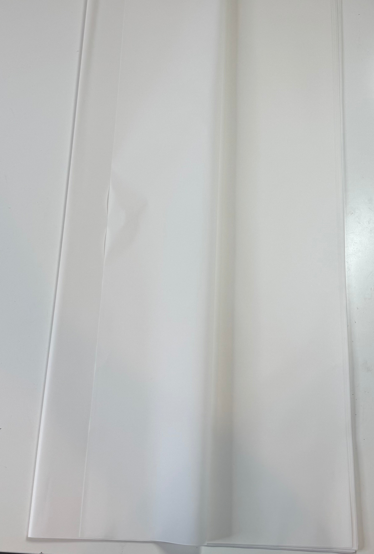 White Frosted Wrapping Paper