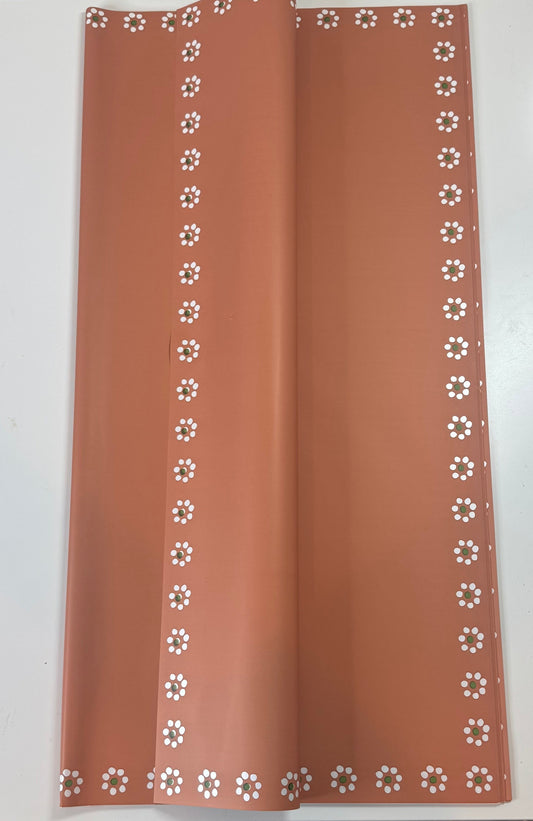 Barro Flower Solid Wrapping Paper