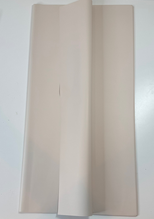 Cream Solid Wrapping Paper