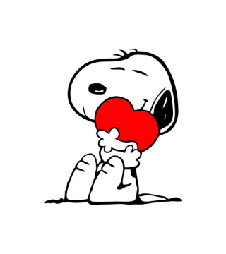 Snoopy Love Topper